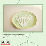 Buy GUBB Oral Care Combo - Dental Floss Pick & 2 In 1 Dental Toothpicks - Purplle