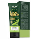 Buy WOW Skin Science Green Tea Face Scrub - with Green Tea Extract & Green Kaolin Clay - for Exfoliating & Clarifying Skin - No Sulphate, Parabens, Silicones & Synthetic Color (100 ml) - Purplle