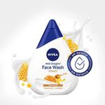 Buy NIVEA Face Wash Milk Delights Moisturizing Honey Dry Skin 100ml - Purplle