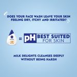 Buy NIVEA Face Wash Milk Delights Moisturizing Honey Dry Skin 100ml - Purplle