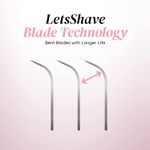 Buy LetsShave Evior 3 Plus disposable razor- Pack of 6 - Purplle