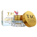 Buy TAC - The Ayurveda Co. Under Eye Cream for Dark Circles & Collagen Boosting with Babchi, Natural Retinol & Hyaluronic Acid Gel Creme for Anti Ageing & Wrinkles, Paraben Free, 30gm - Purplle