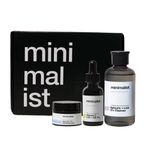 Buy Minimalist Daily Face Cleansing & Skin brightening AM/PM combo | Daily Cleanse->Treat->Moisturize (CTM) routine combo for Men & Women - Purplle