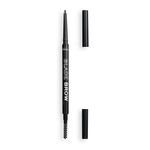 Buy Makeup Revolution Relove Blade Brow Pencil Dark Brown 0.1 GM - Purplle
