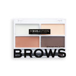 Buy Revolution Relove Colour Cult Brow Palette Medium 3.2 GM - Purplle