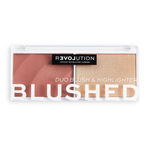 Buy Revolution Relove Colour Play Blushed Duo Kindness 5.8 GM - Purplle