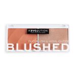 Buy Revolution Relove Colour Play Blushed Duo Queen 5.8 GM - Purplle