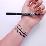 Buy Revolution Relove Slick Flick Eyeliner Black 0.7 GM - Purplle