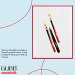 Buy GUBB Dreamy Eye Kit, Professional Eye Makeup Brushes & Slant Tip Tweezer - Purplle