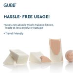 Buy GUBB Makeup Wedges, Makeup Sponge for Makeup Application, Latex Free - 8 Pcs - Purplle