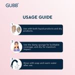 Buy GUBB Makeup Wedges, Makeup Sponge for Makeup Application, Latex Free - 8 Pcs - Purplle