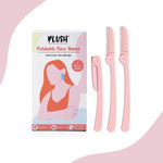 Buy Plush Foldable Face Razors - Purplle