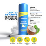 Buy LetsShave Shave Foam - Coconut Oil Enriched (425 gm) - Purplle