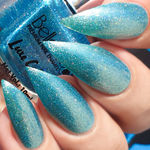 Buy Bella Voste,Sand Holo, Aqua Blue- 402 - Purplle