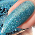 Buy Bella Voste,Sand Holo, Aqua Blue- 402 - Purplle