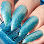 Buy Bella Voste,Sand Holo, Aqua Blue- 402 - Purplle