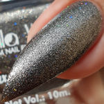 Buy Bella Voste,Sand Holo, Grey/Black- 404 - 10 ml - Purplle