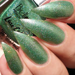 Buy Bella Voste,Sand Holo, Aquamarine - 405 - 10 ml - Purplle