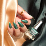 Buy Bella Voste Premium Nail Enamel Luxe Collection Forest Green- 411 - Purplle