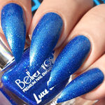 Buy Bella Voste,Sand Holo, Vibrant Royal Blue- 412 - 10 ml - Purplle