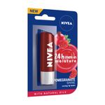 Buy Nivea Tinted Lip Balm with Natural oils & 24H melt-in moisture- Fruity Pomegranate Shine - Purplle