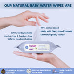 Buy The Moms Co. Natural Baby Water Wipes Pack of 2 - Purplle