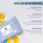 Buy The Moms Co. Natural Baby Water Wipes Pack of 2 - Purplle