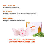 Buy GlutaGlow Dermatologically Tested Moisturizing Soap, White 150 gms Pack of 2 Soaps - Purplle
