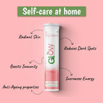 Buy GlowGlutathione 2 in 1 Dermatologist Formulated Japanese L-Glutathione 500 mg +Natural Vitamin C 1000 mg, Antioxidant for Skin , 15 Sugar Free Effervescent Tablets(Strawberry and lemon Flavor )  - Purplle
