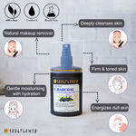 Buy Soulflower Herbal Charcoal Micellar Water Soap With Active Ingredients of Licorice, Aloe, Lavender & Cica, Deep Cleanse & Naturally Purifies, Alcohol Free, All Skin Types, 120ml - Purplle