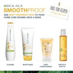 Buy Biolage Professional Smoothproof Anti-Frizz Deep Treatment Pack, Up to 72HR Frizz Control, Enriched With Camellia Flowers, Vegan & Cruelty-Free, 100ml - Purplle