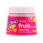 Buy Cosmo Fruit Burst Scrub Pink Lemon & Mandarin Face & Body Scrub (500 ml) - Purplle