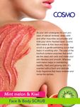 Buy Cosmo Fruit Burst Scrub Mint Lemon & Kiwi Face & Body Scrub (500 ml) - Purplle