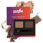 Buy Purplle Eyebrow Palette, Light Crescent Total Filler | For Fuller Brows | Brow Shaping | Eyebrow Enhancer | Natural Looking | Long Lasting (4 gm) - Purplle