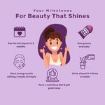Buy What's Up Wellness What's Up Beauty Gummies for Hair, Skin & Nails with Biotin, Zinc, Folic Acid - 30 Days Pack - Purplle