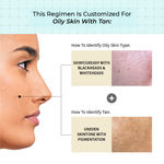 Buy Vedix Customized Skin Care Kit For Dry Skin With Tan - 3 Product Kit - Vedix Face Wash For Oily Skin (100ml) - Vedix Face Serum For Tan (20ml) - Vedix Moisturizing Face Lotion For Oily Skin (40ml) - Purplle
