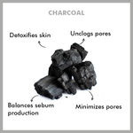 Buy Purplle Keep Calm And Exfoliate Charcoal Sheet Mask with Charcoal Extracts (20 ml) - Purplle