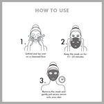 Buy Purplle Keep Calm And Exfoliate Charcoal Sheet Mask with Charcoal Extracts (20 ml) - Purplle