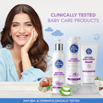 Buy The Moms Co. Talc-Free Natural Baby Powder with Cornstarch | Baby Powder for Newborn | With Chamomile Oil, Calendula Oil and Organic Jojoba Oil-200 Gm | - Purplle