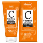 Buy StBotanica Vitamin C Brightening Hand and Nail Cream, Deeply Nourish Dry Hand & Skin With Olive & Jojoba Oils, Cocoa & Shea Butter - Purplle