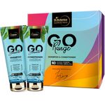 Buy StBotanica Go Smooth Shampoo + Conditioner, 200ml Each, No SLS / Sulphate, Paraben, Silicones, Colors - Purplle
