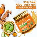 Buy Newish Aloevera Gel Enriched With Turmeric For Face & Skin (200 g) - Purplle