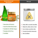 Buy Newish Organic Aloe Vera Gel for Acne, Scars, Glowing & Radiant Skin Treatment, Turmeric Extracts-(200 gm) Pack of 2 - Purplle