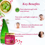 Buy Newish Organic Aloe Vera Gel for Acne, Scars, Glowing & Radiant Skin Treatment, Rose Extracts- Pack of 2 - Purplle