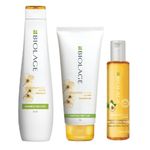 Buy Matrix Biolage Smoothproof Shampoo + Conditioner + Serum - Purplle