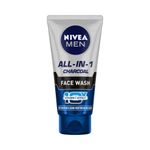 Buy Nivea Men All-in-1 Charcoal Face Wash (50 gm) - Purplle