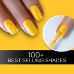 Buy FACES CANADA Ultime Pro Splash Nail Enamel - Sunny Side Up 51 (8ml) | Quick Drying | Glossy Finish | Long Lasting | No Chip Formula | High Shine Nail Polish For Women | No Harmful Chemicals - Purplle