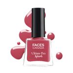 Buy FACES CANADA Ultime Pro Splash Nail Enamel - Cherry Red 110 (8 ml) | Quick Drying | Glossy Finish | Long Lasting | No Chip Formula | High Shine Nail Polish For Women | No Harmful Chemicals - Purplle