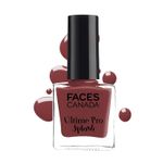 Buy FACES CANADA Ultime Pro Splash Nail Enamel - Amber 114 (8ml) | Quick Drying | Glossy Finish | Long Lasting | No Chip Formula | High Shine Nail Polish For Women | No Harmful Chemicals - Purplle