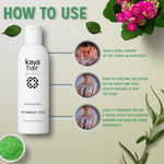 Buy Kaya Anti Dandruff Lotion overnight lotion to soothe itchy irritated scalp. Reduce dandruff makes scalp healthy 200ml - Purplle